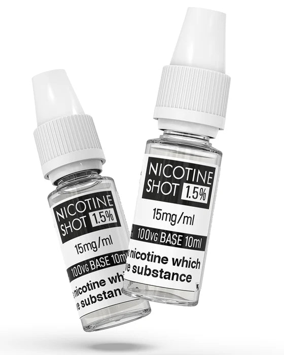 Unflavoured 10ml Nicotine Shots Yellow Zebra Vapes Unflavoured 10ml Nicotine Shots Yellow Zebra Vapes