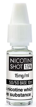 Unflavoured 10ml Nicotine Shots