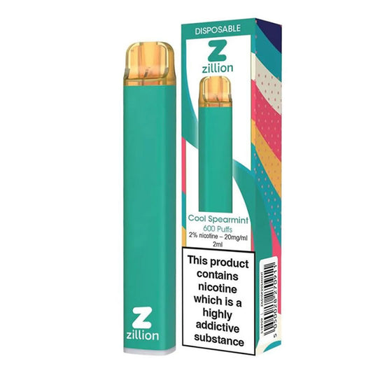 Disposable Zillion Cool Spearmint