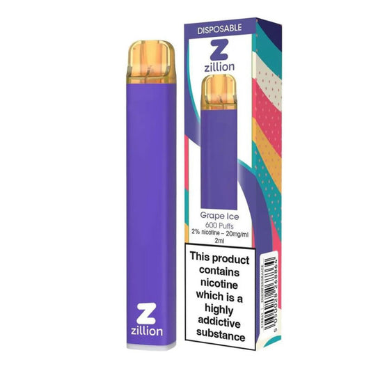 Disposable Zillion Grape Ice