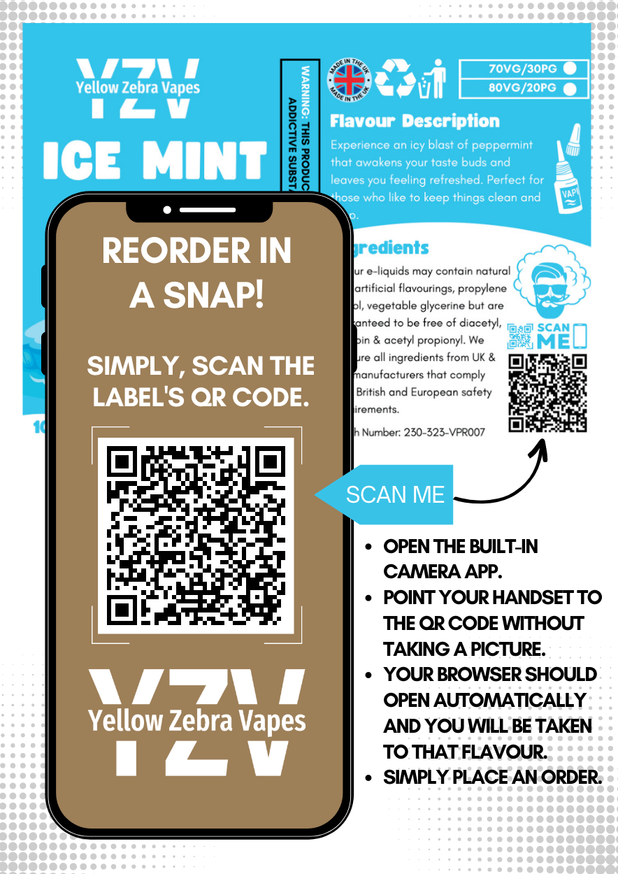 100ml Ice Mint Flavoured e-liquid