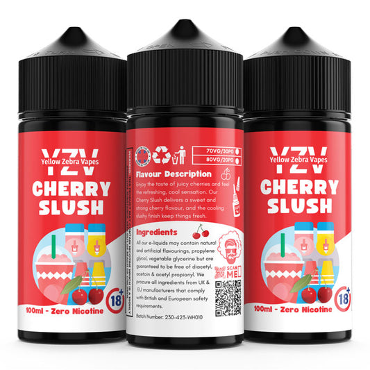 100ml Cherry Slush Flavoured e-liquid