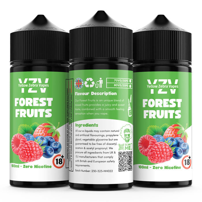 100ml Forest Fruits Flavoured e-liquid