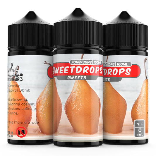 100ml Pear Drops Flavoured e-liquid