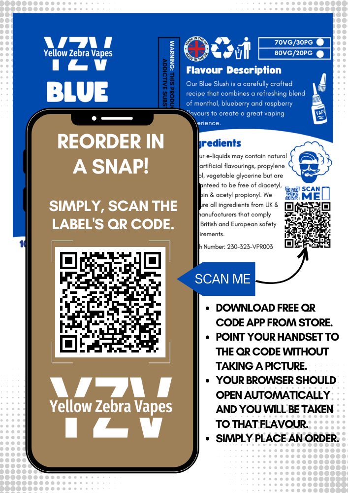100ml Blue Slush Flavoured e-liquid