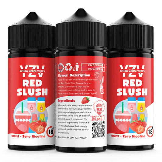 100ml Red Slush Flavoured e-liquid
