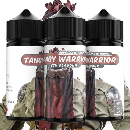 100ml Tangy Warrior Flavoured e-liquid